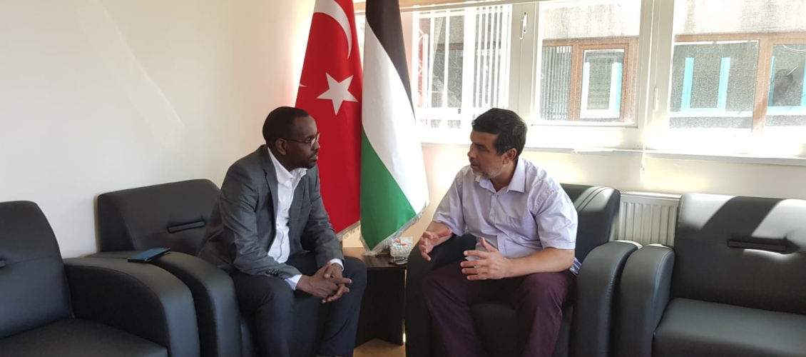 الدكتور إدريس ربوح يستقبل نائب رئيس جامعة العاصمة بالصومال للعلاقات الخارجية والتنمية الدكتور حسين مؤمن عدن